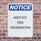 Signmission Keep Out Tree Preservation OSHA Notice Sign, Plastic, 7in W x 10in L, 2PK OS-2PACK-NS-P-710-V-13859 - alternate 6